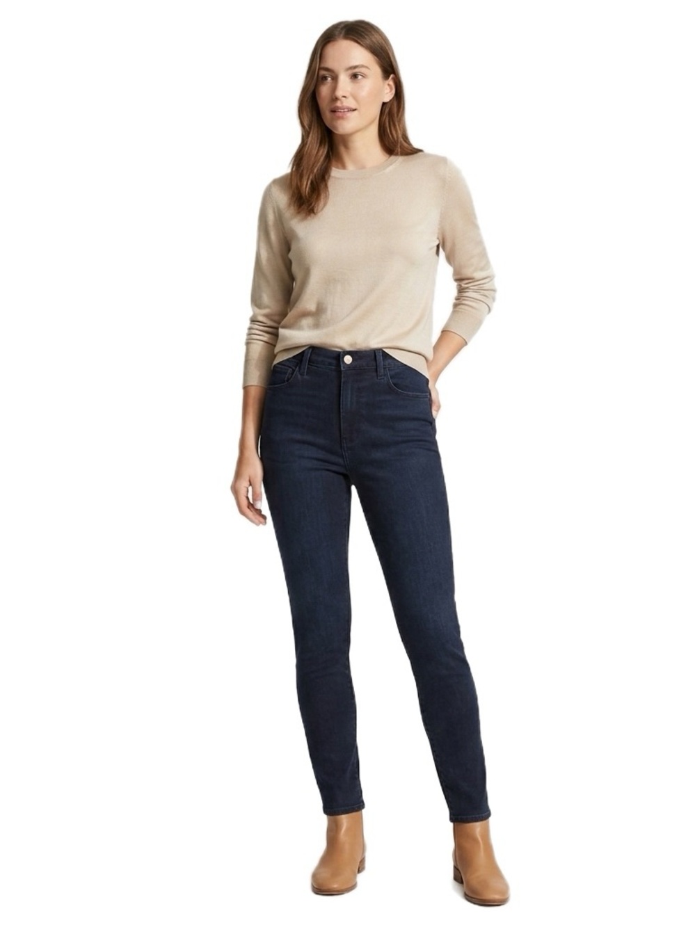 J Brand Maria High Rise Skinny Jeans